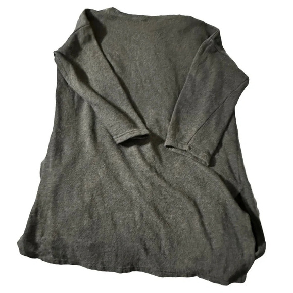 Disney women's S/M grey long thick sleeve, nightgown with slits on both sides. - Picture 2 of 4